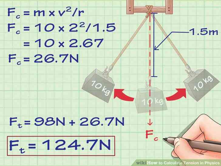 Image intitulée Calculer la Tension dans la Physique de l